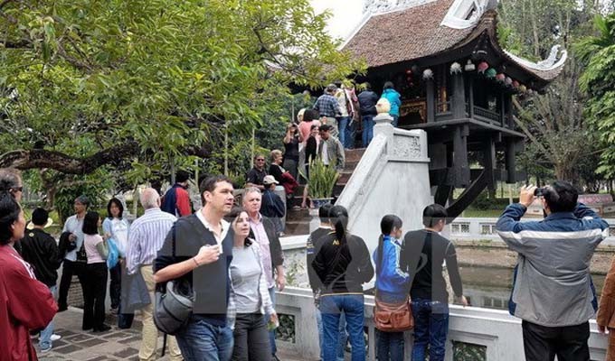 Khách du lịch quốc tế đến Hà Nội đạt 4 triệu lượt người  - ảnh 1